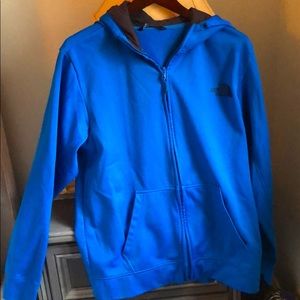 North Face zip up hoodie